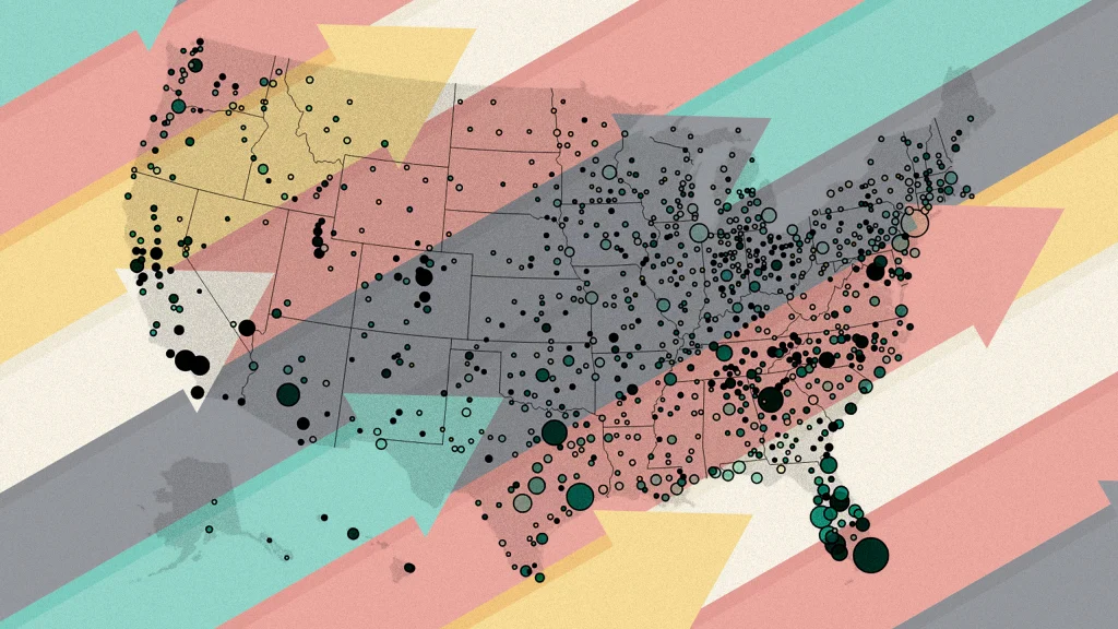 Housing market inventory is rising just about everywhere-just look at this map