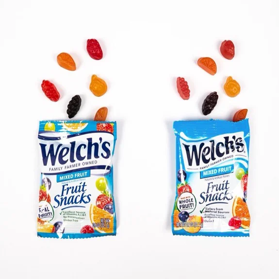 Welch's Fruit Snacks just ditched artificial dyes. It took 10 years ...