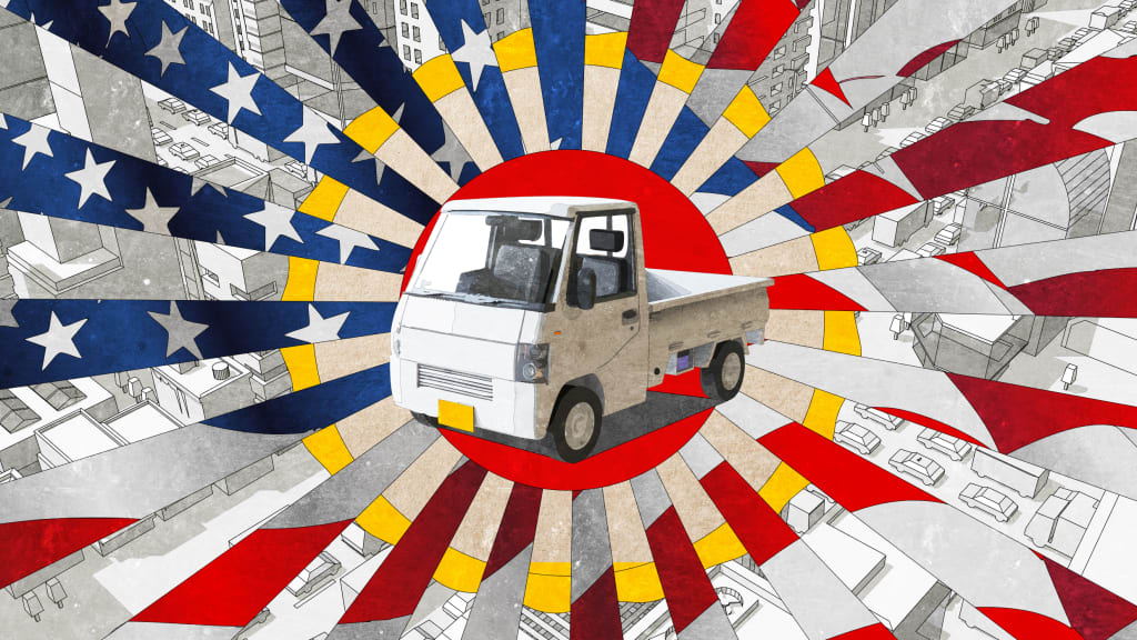 These Japanese trucks are slow and small. People can't get enough of them