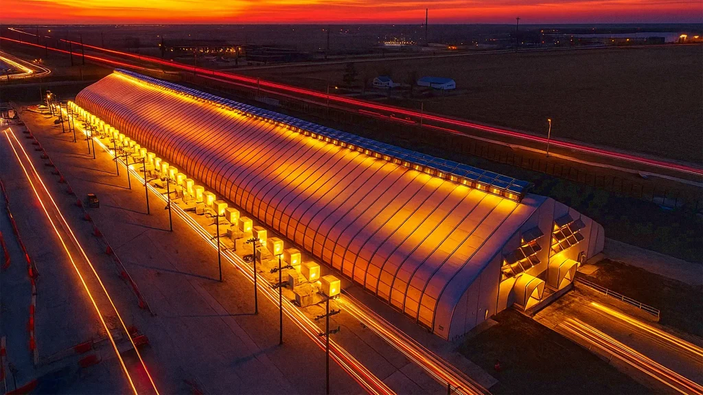 Meta is using tents to build its giant AI data centers