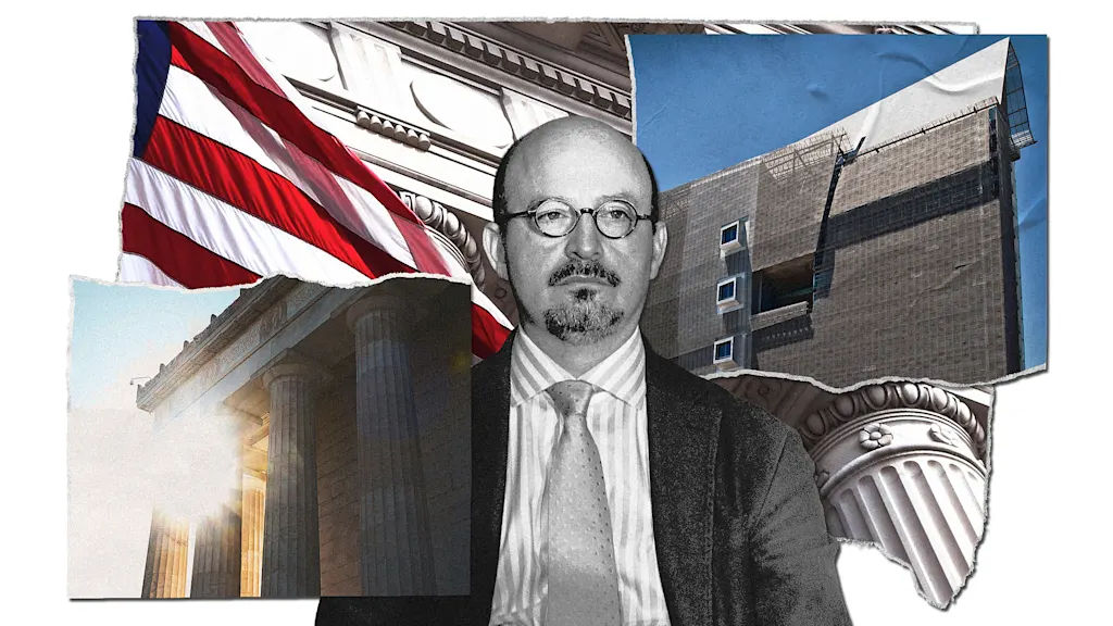 Meet the mastermind behind Trump's war on modern architecture