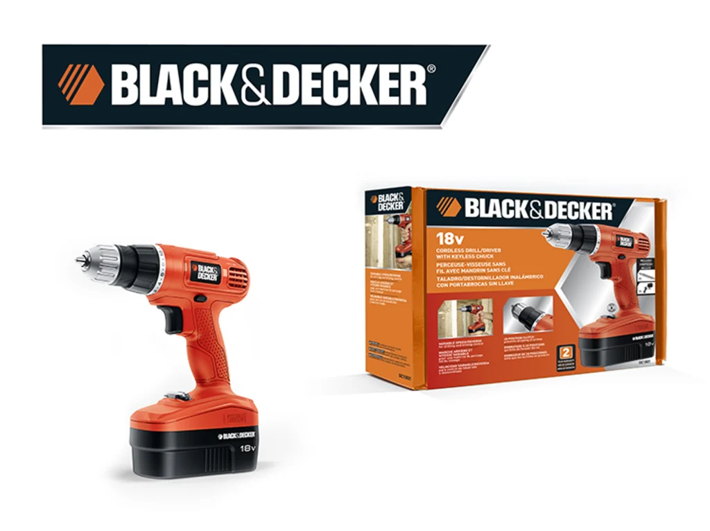 logotipo negro y decker