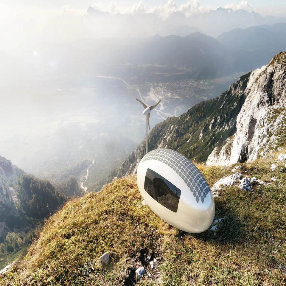 Live Off The Grid With This Crazy Self-Powered Pod