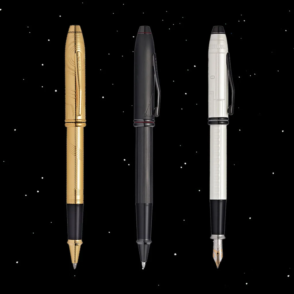 Confezione 4 Penne A Barile STAR WARS | Penne A Sfera Ufficiali Per Scuola E Ufficio
