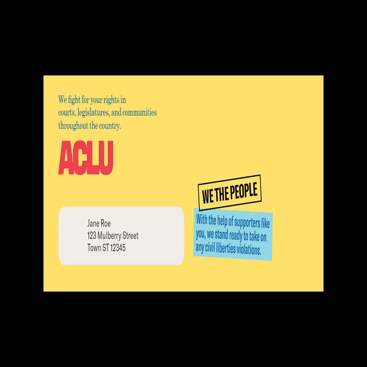 The ACLU's Design Guide For The Resistance - Fast Company