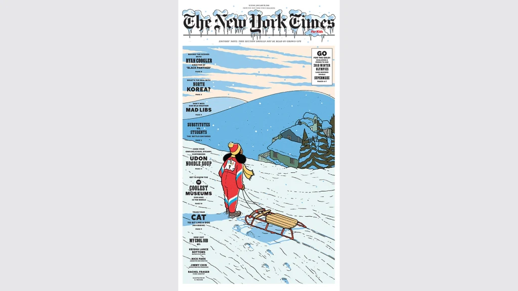 The New York Times's New Edition For Kids Is Delightful Fast Company