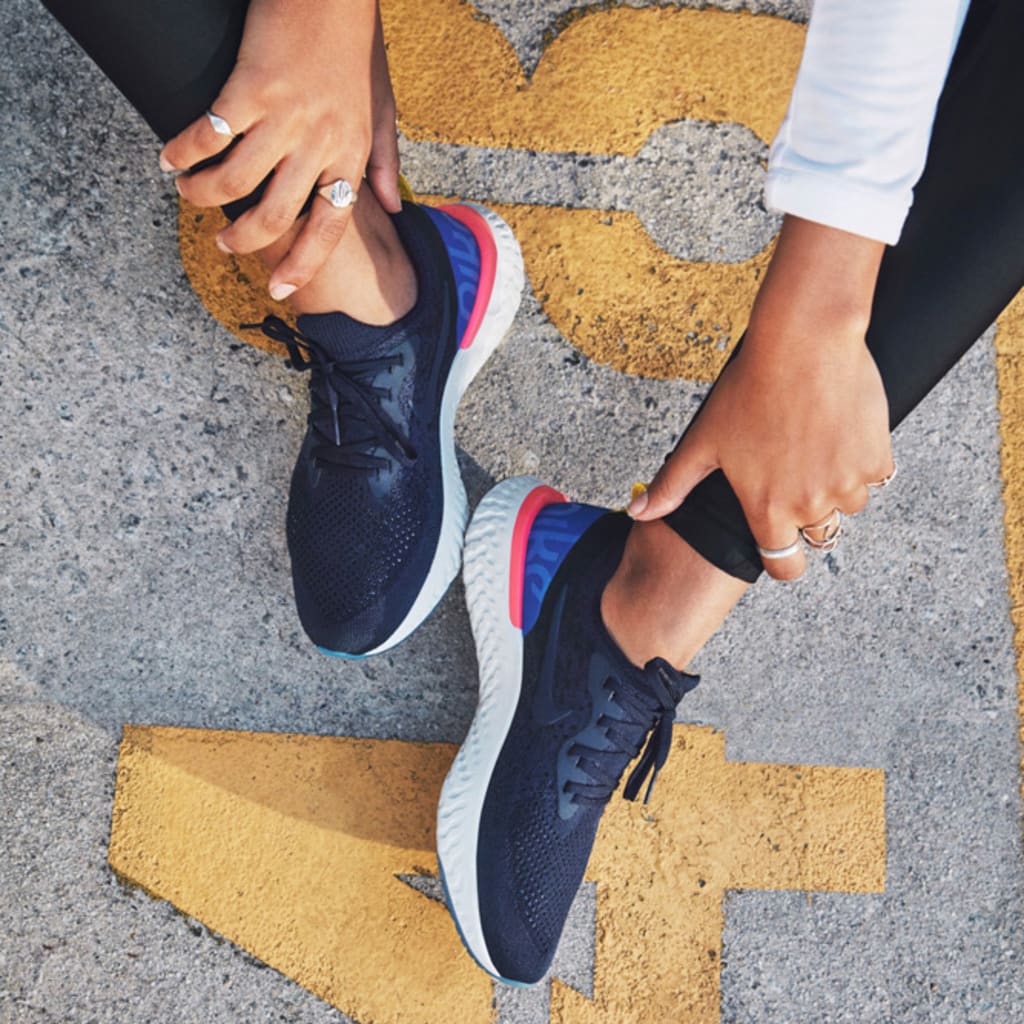 nike react boot on feet