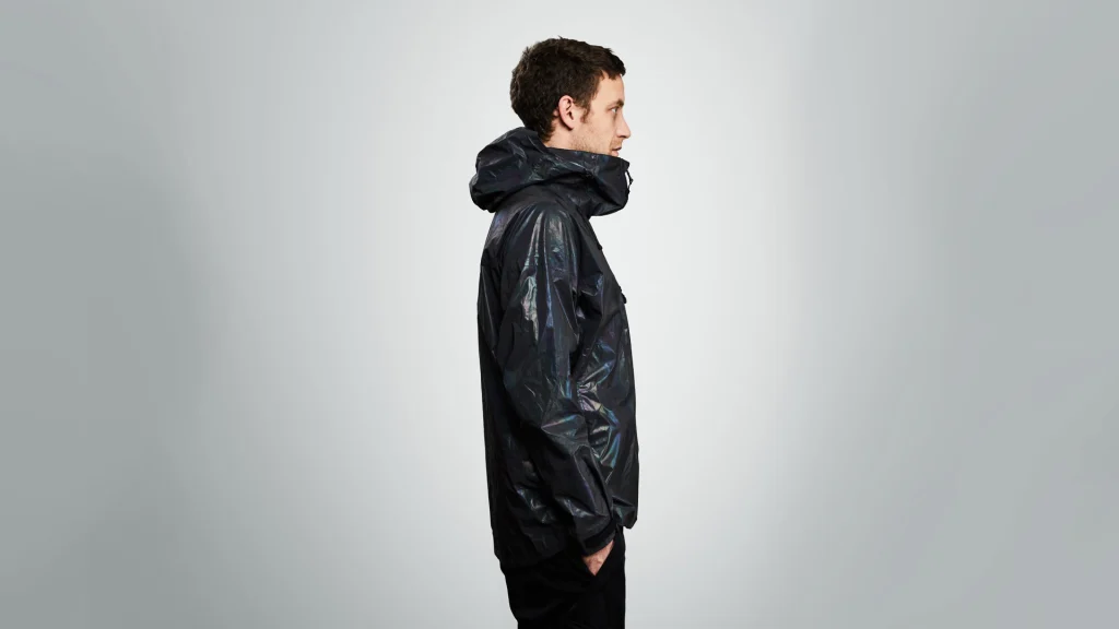 This crazy, color-morphing jacket mimics natural camouflage