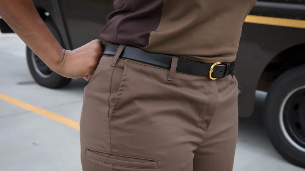 Check out the new UPS driver uniforms and see if you can spot the high