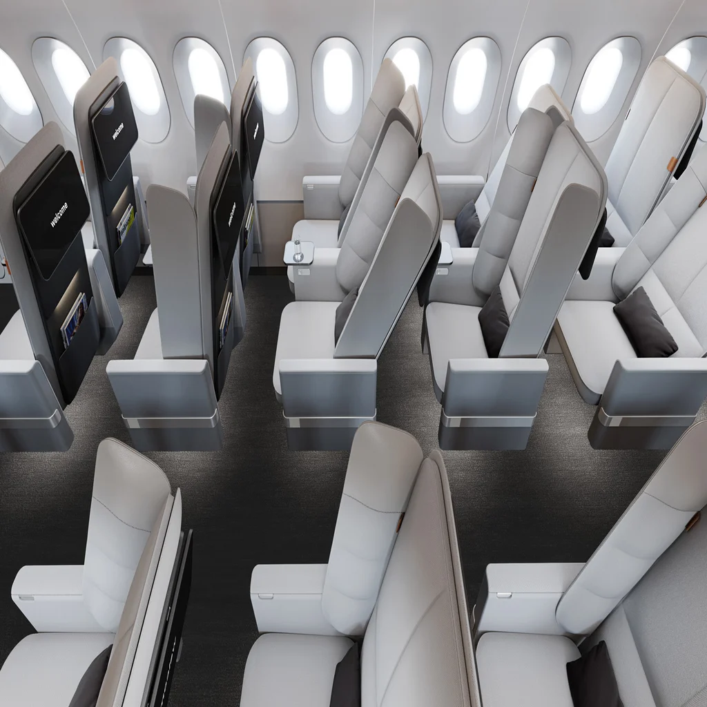 This ingenious airline seat will make flying coach less awful