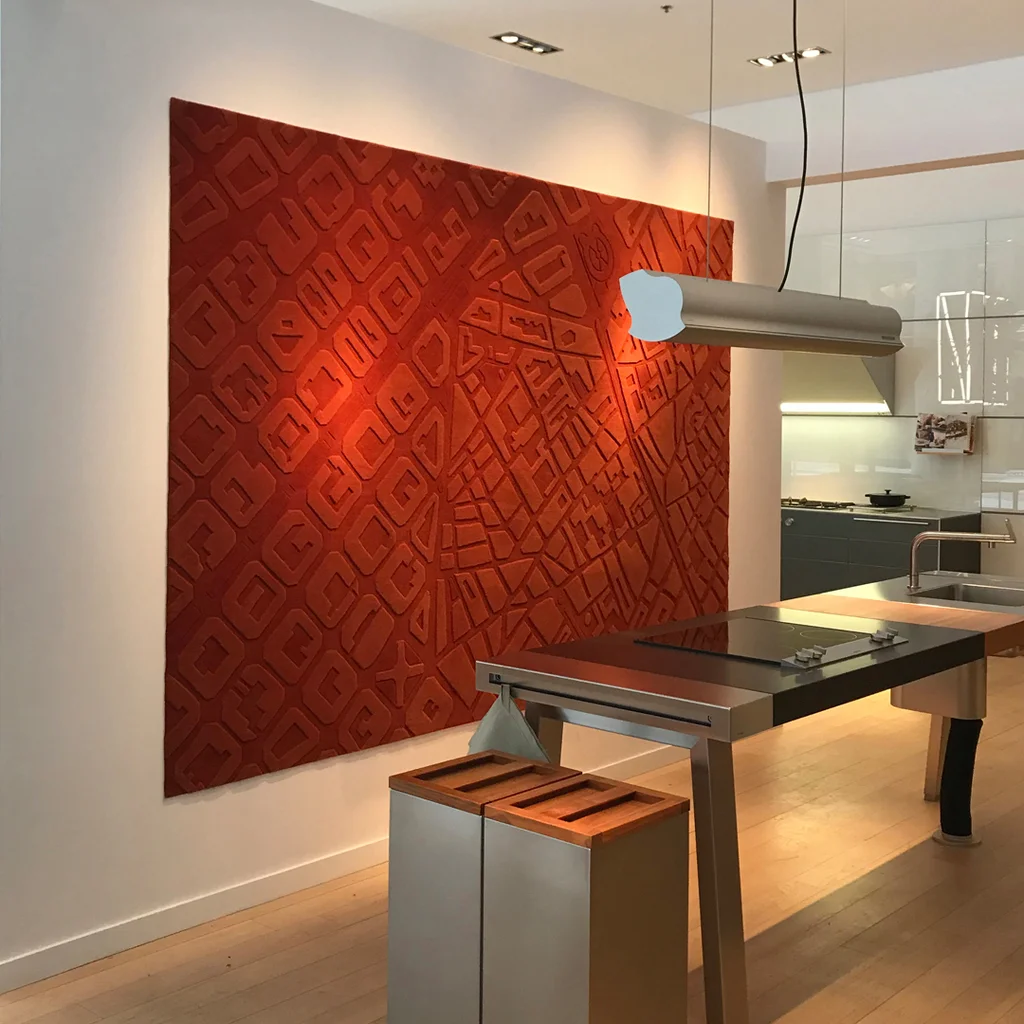 See these stunning geometric rugs inspired by city maps - Fast Company