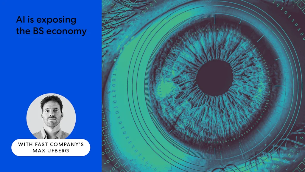 AI is exposing the BS economy. Why not use it to make work more meaningful instead?