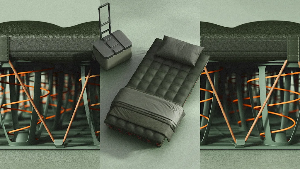 This fancy portable mattress is the only way you'll get me to camp