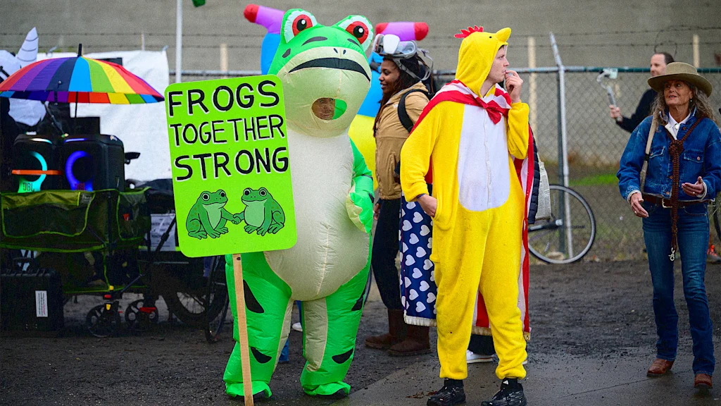 Portland’s protests are getting ridiculous. That’s the point