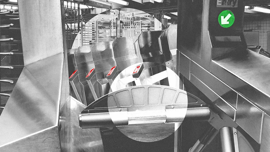 New York's subway is waging a war on fare evasion with hostile architecture