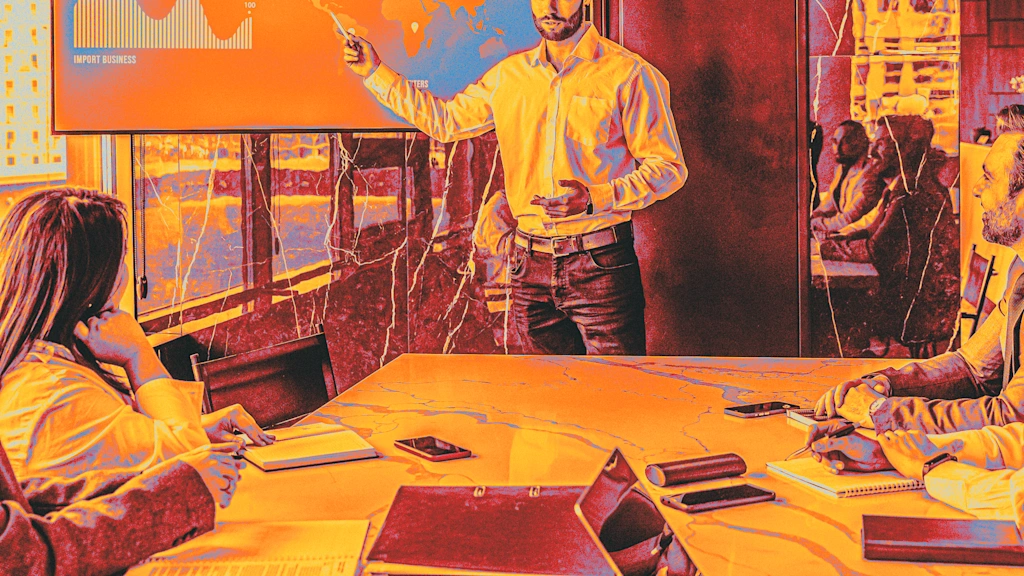 Stop hiding behind your slides: Lead the room, don't read to it