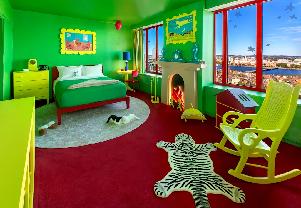 Deze hotelsuite is een perfecte replica van de iconische ‘Goodnight Moon’-kamer Deze hotelsuite is een perfecte replica van de iconische ‘Goodnight Moon’-kamer