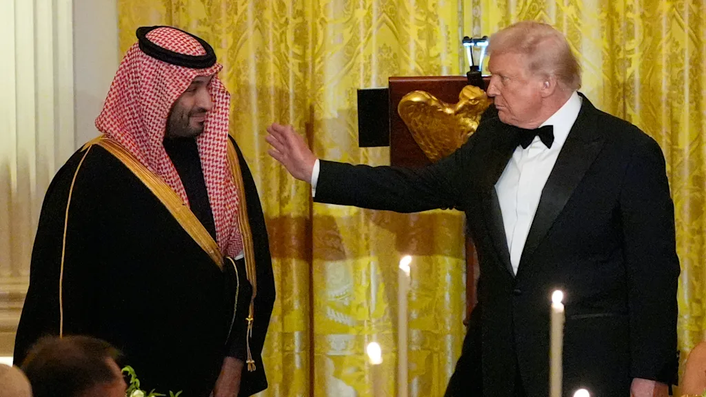What happened at Trump's White House meeting with the Saudi crown prince