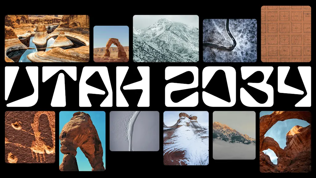 Het logo van de Olympische Spelen in Utah zorgt nu al voor drama Het logo van de Olympische Spelen in Utah zorgt nu al voor drama