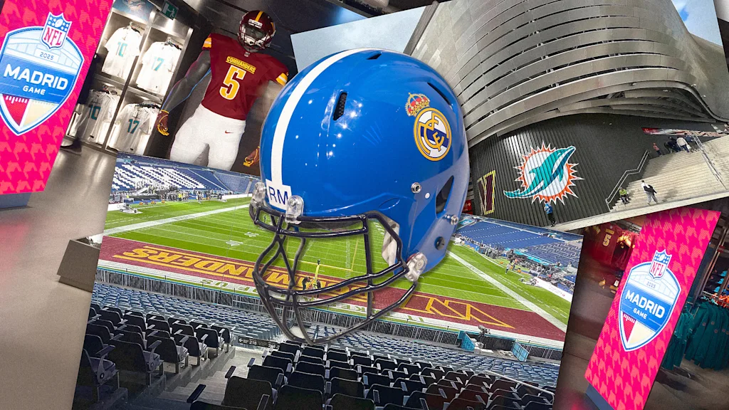 The NFL spent millions to transform Real Madrid's stadium for a single game