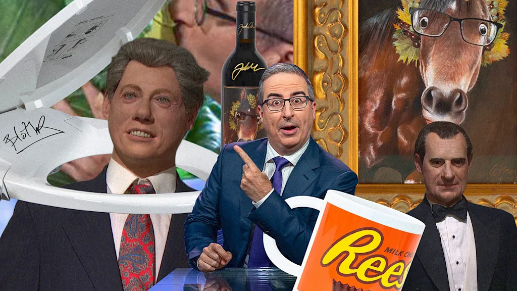 John Oliver's PBS auction leverages his own brand power for good