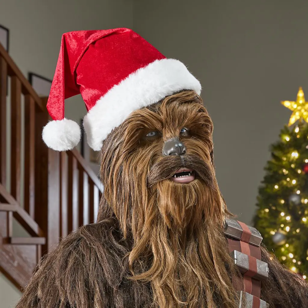 Home Depot’s 2,5 meter lange Christmas Chewbacca is de volgende Skelly