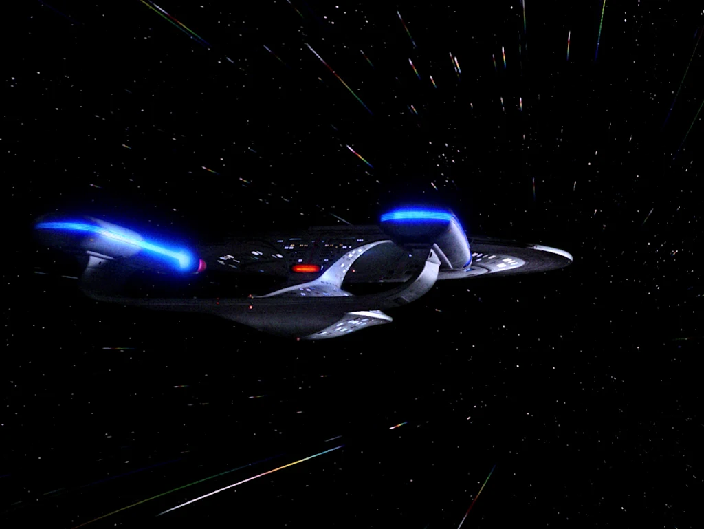 Een sneller dan licht ruimteschip zou veel op Star Trek’s Enterprise lijken