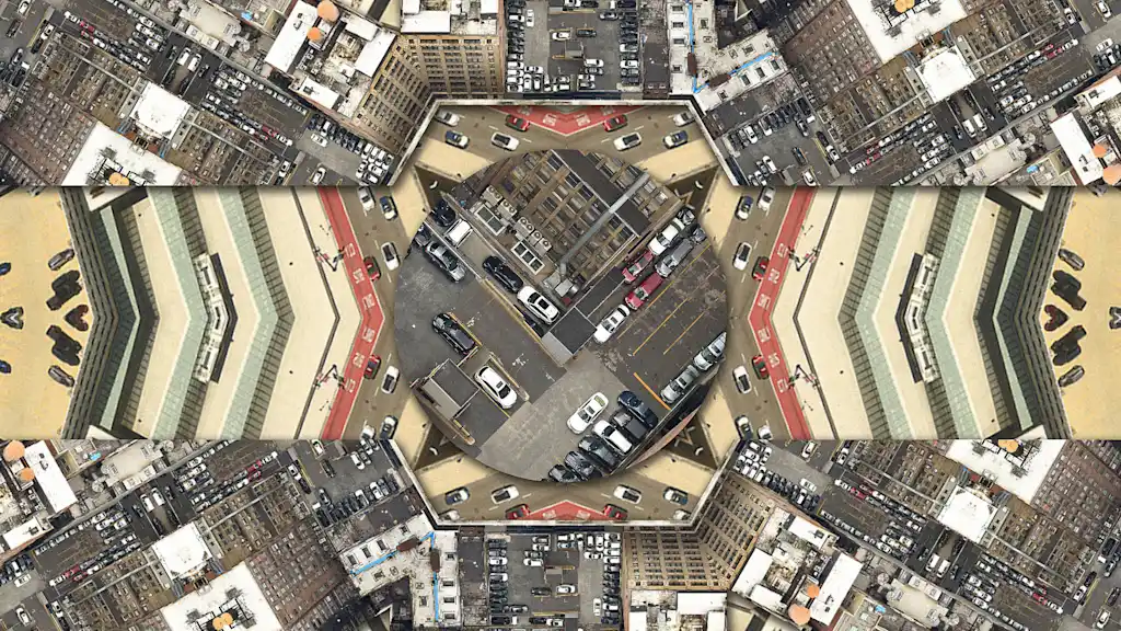 American cities have too many streets, parking lots, and garages