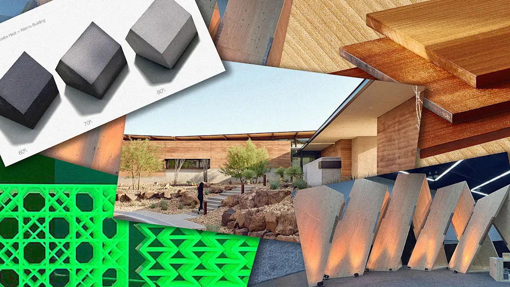 These five ingenious materials from 2025 could make buildings greener
