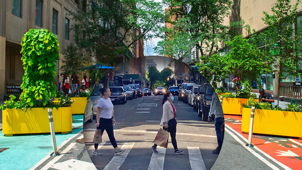 This busy NYC neighborhood just got way more walkable