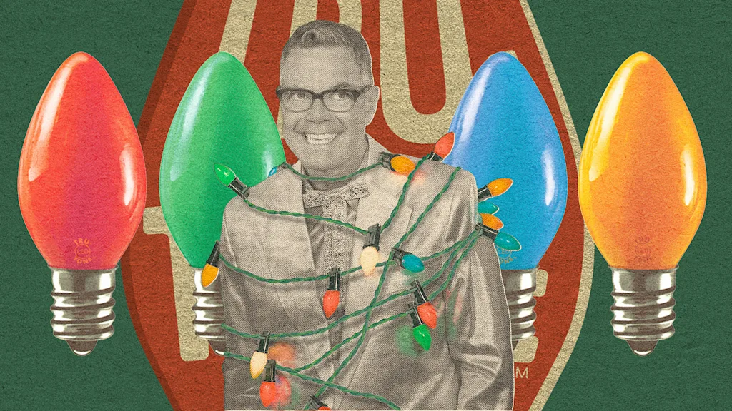 These vintage-inspired string lights are here to fix the 'blue' Christmas problem