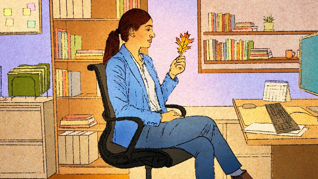 Workplaces are integrating nature to bring balance and calm. Here's how