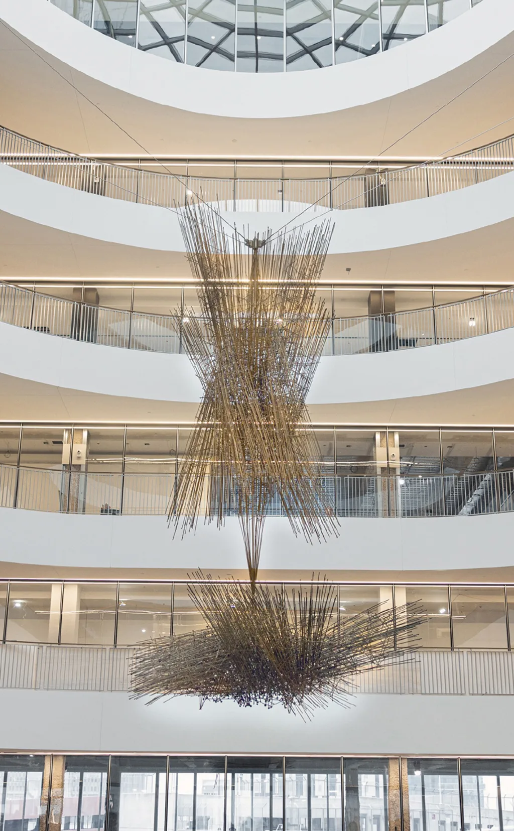 Dit beroemde beeldhouwwerk, dat bijna verloren is gegaan, krijgt een nieuw leven op het hoofdkantoor van GM