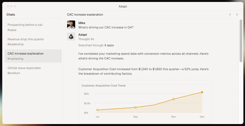 Deze AI-startup wil jouw virtuele ‘computer for business’ zijn