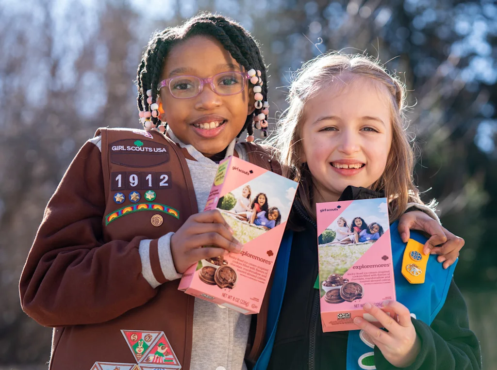 Waarom het jaren duurde om het nieuwe Exploremore-koekje van de Girl Scouts te ontwerpen