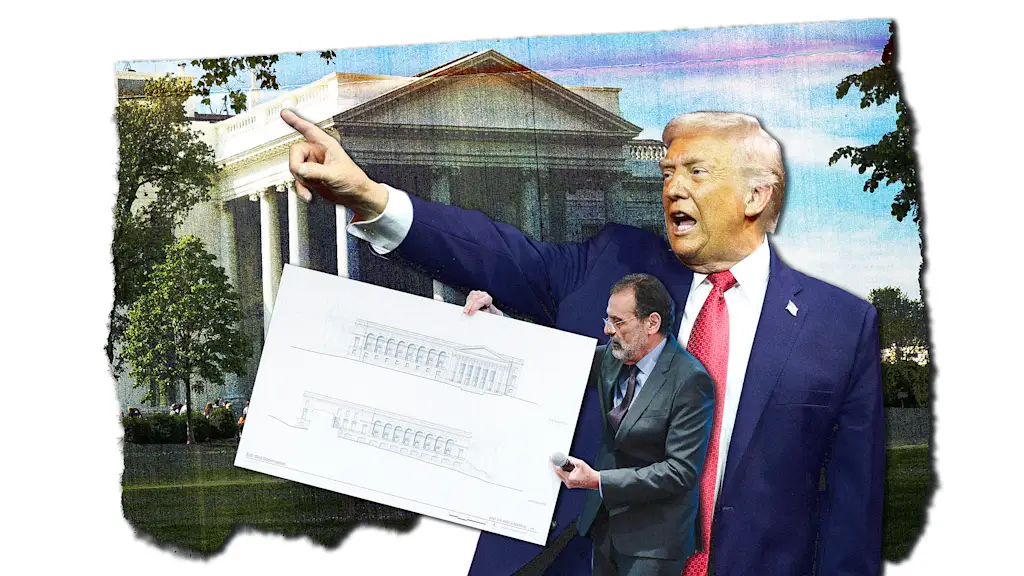 Trump is turning the White House into a McMansion. Here's what you need to know
