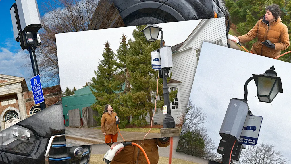 Detroit's streetlights are becoming EV chargers