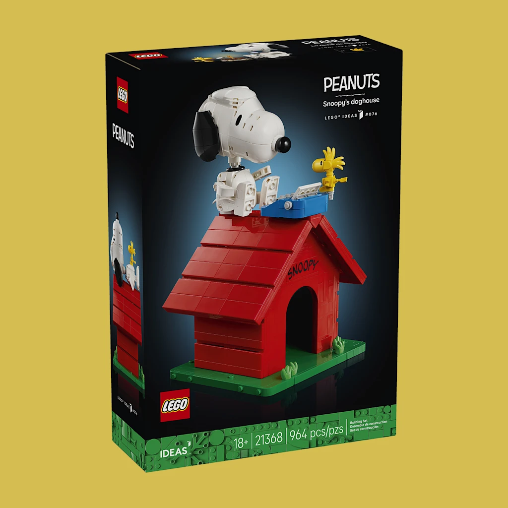 De eerste Snoopy-set is Lego-perfectie