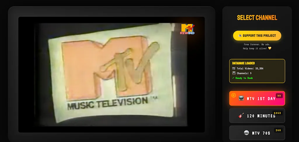 Deze klassieke MTV-website gaat waar Netflix zich niet durft te wagen