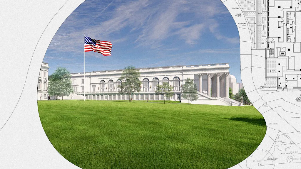 The proposed White House lawn is a design crime