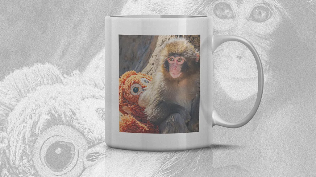 Punch the monkey and his stuffed orangutan toy are taking over Etsy, Amazon, and Ikea with merch