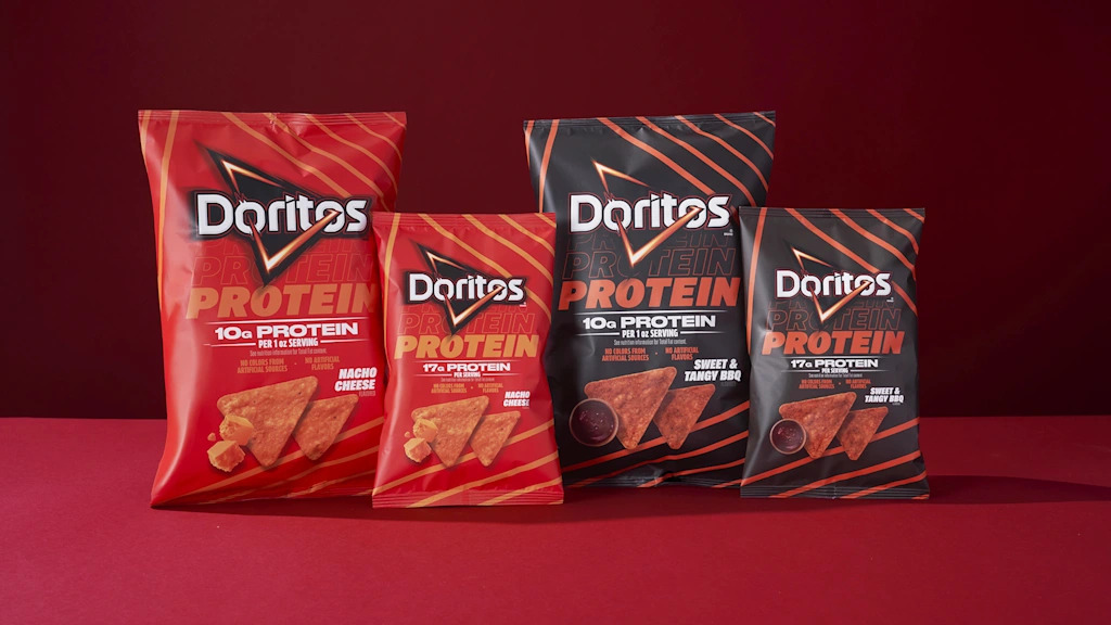 Hoe PepsiCo zijn nieuwe eiwit Doritos zo heeft ontworpen dat het eruitziet en smaakt als het echte product