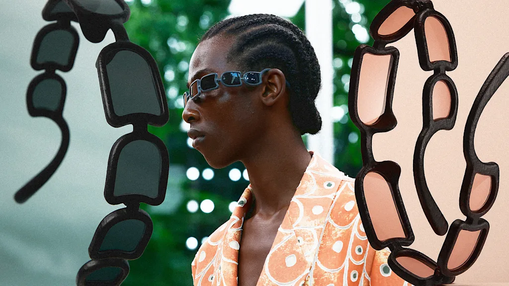 Issey Miyake's trippy new sunglasses are inspired by pottery