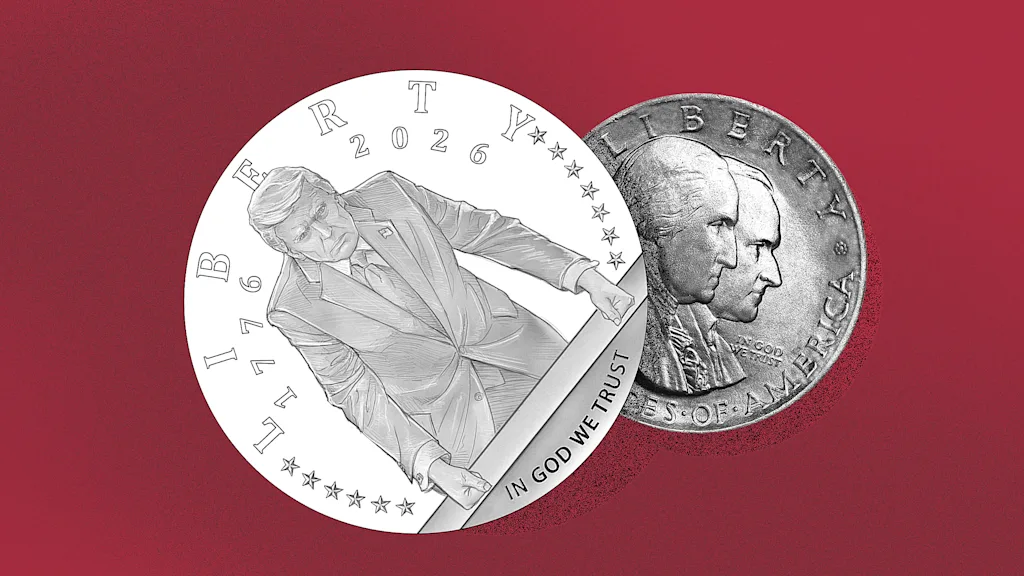 President Trump wants his face on a coin. Maybe he shouldn't