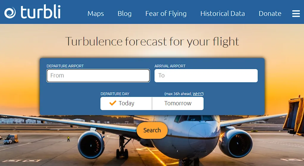 Deze reis-app voor het volgen van turbulentie maakt uw volgende reis draaglijker