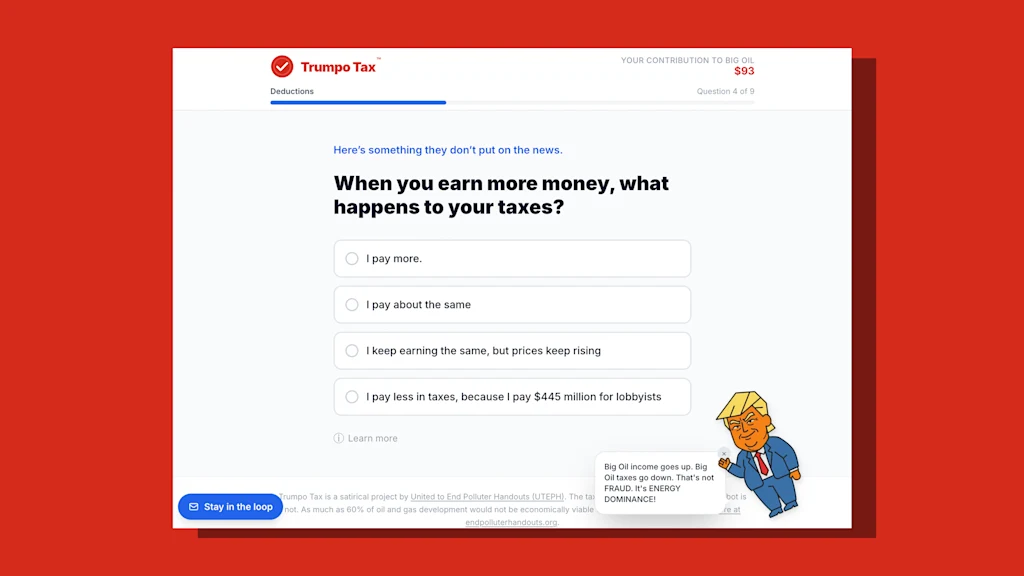 Laat deze gekke Trump-chatbot je vertellen hoe je belastinggeld werkelijk wordt uitgegeven