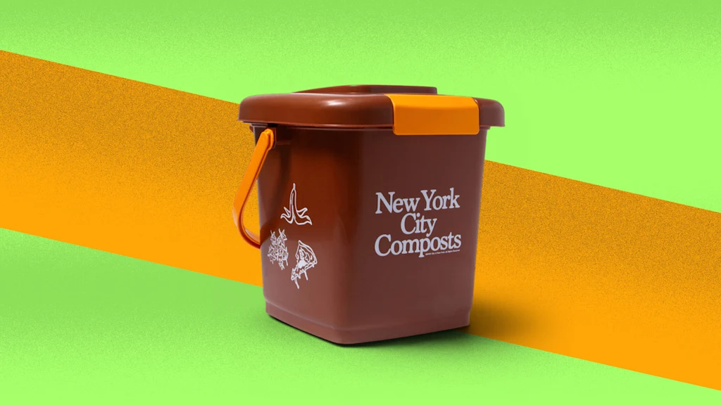 NYC iconic compost bin gets a cool kids makeover