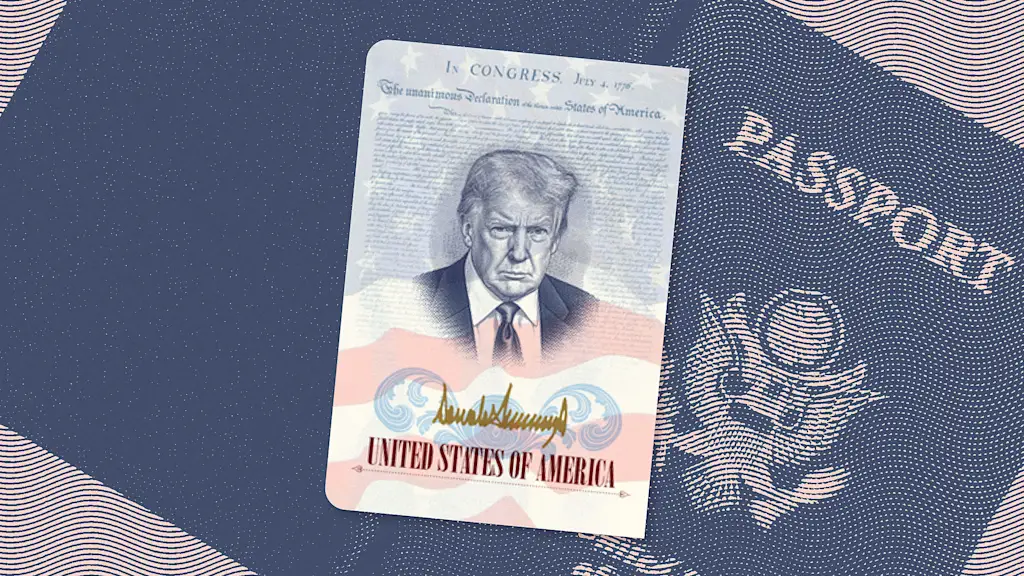 Those vanity Trump passports are rage baiting you