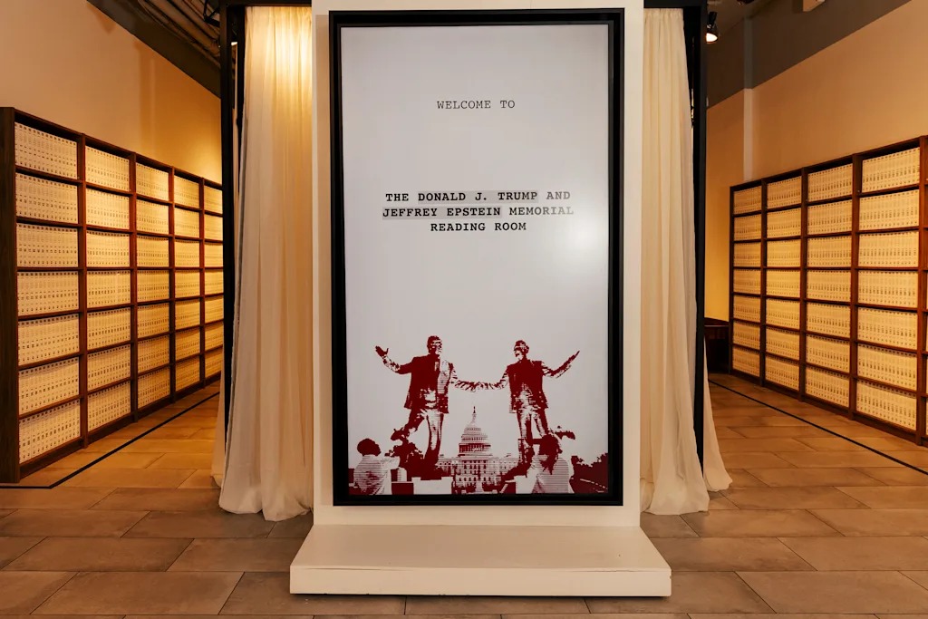 Iemand heeft de Epstein-bestanden in een openbare bibliotheek veranderd. Hier ziet u hoe u het kunt zien
