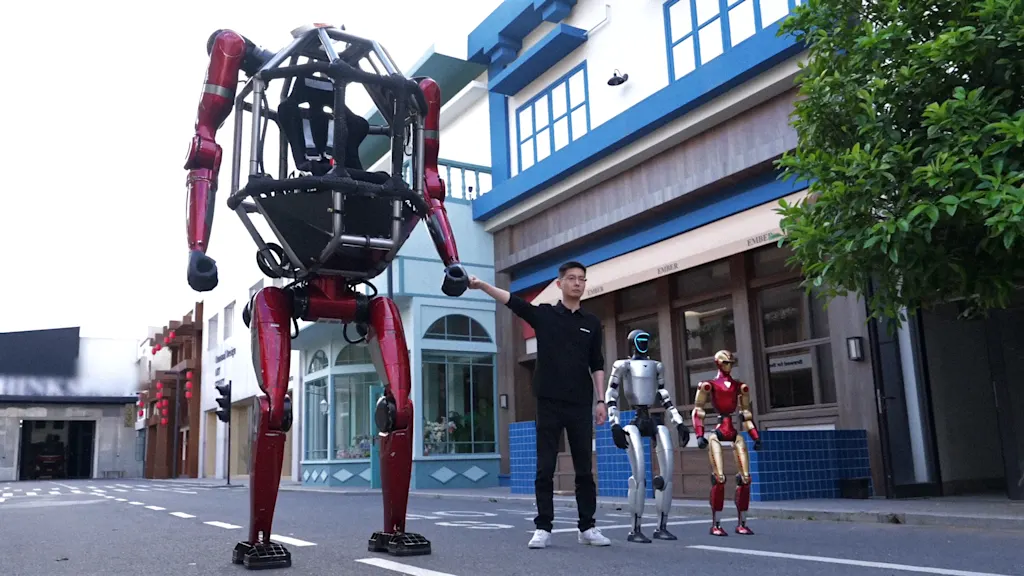 De nieuwe robot van Unitree is als een gigantische Transformer die tot leven komt
